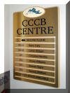 CCCB Directional Sign